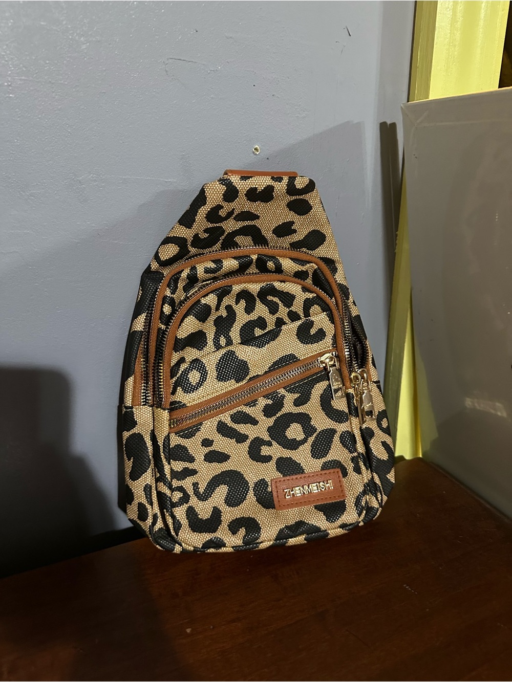 Leopard crossbody